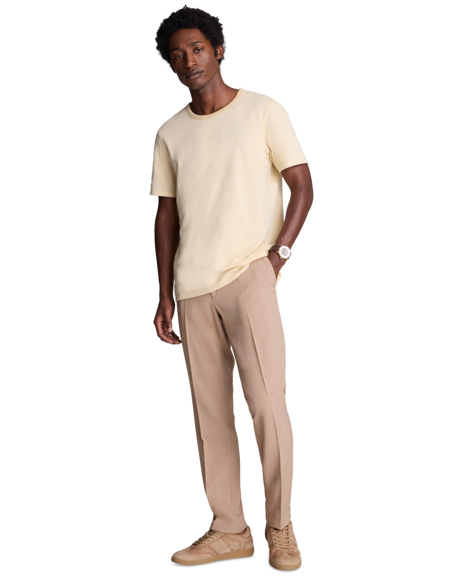 Kenneth Cole Men's Cotton Crewneck T-Shirt