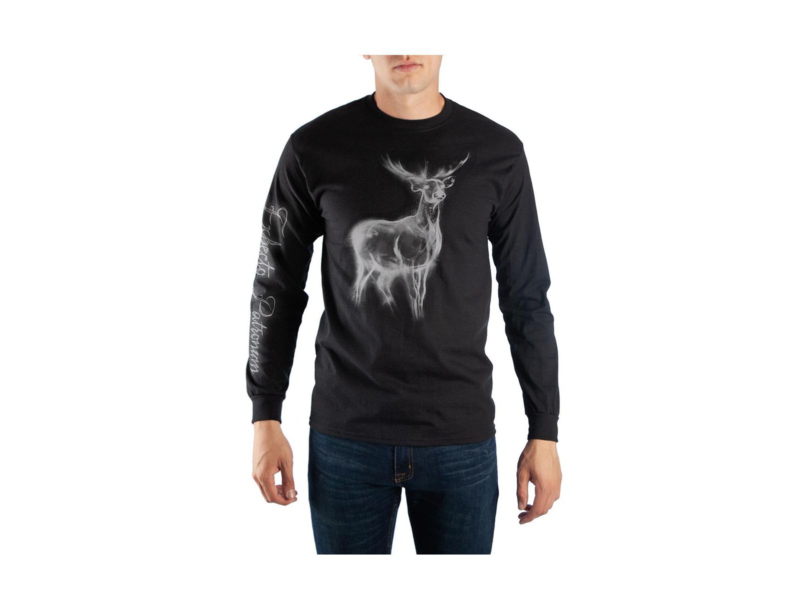 Harry Potter Men's Patronus Charm Long Sleeve T-shirt