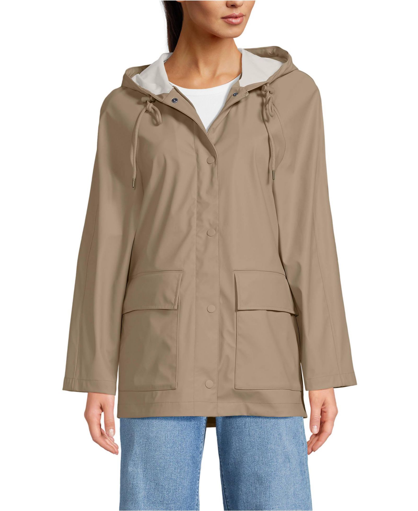 Женский дождевик Lands' End Squall A-line Slicker