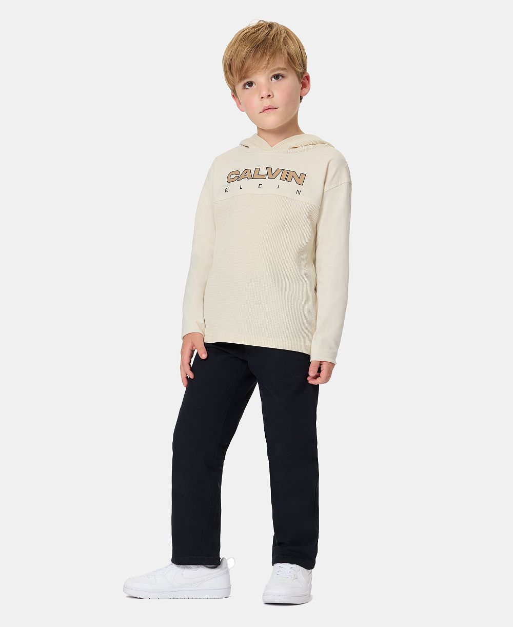 Комплект Calvin Klein Boys' 2T-7 Long-Sleeve Hoodie and Pants