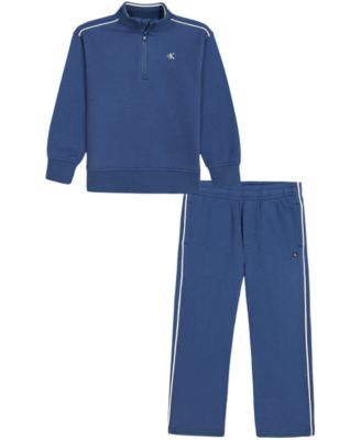 Мужской комплект из лонгслива с высоким воротником и брюк-джоггеров, Calvin Klein