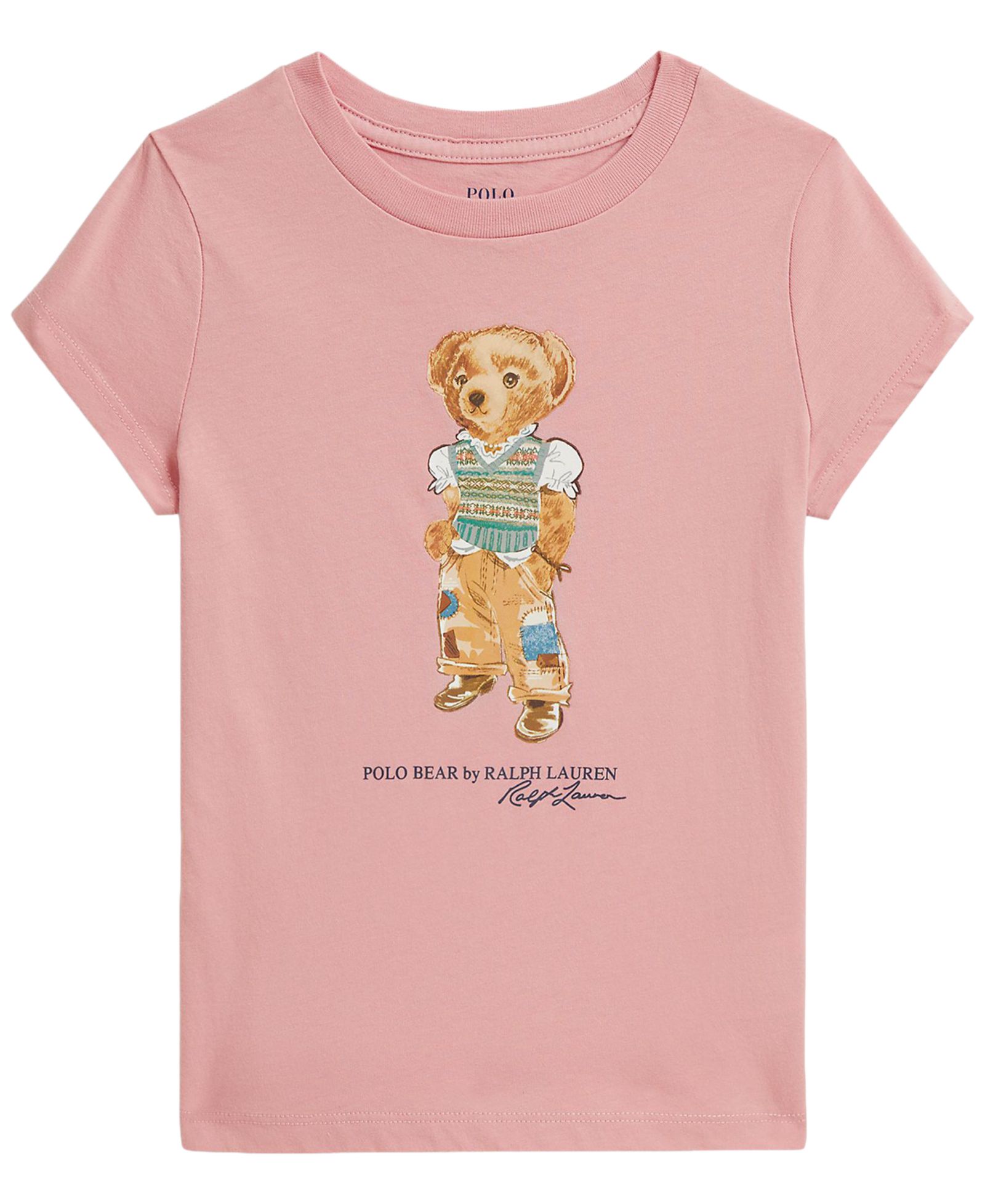 Polo Ralph Lauren Girls' 2T-6X Polo Bear Short-Sleeve T-Shirt