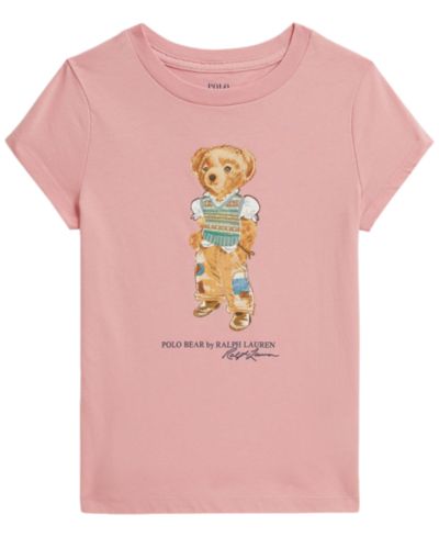 Polo Ralph Lauren Детская футболка с коротким рукавом Polo Bear 2T-6X