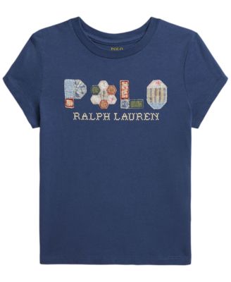 Polo Ralph Lauren детская футболка из джерси с коротким рукавом, 2T-6X