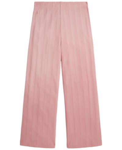 Polo Ralph Lauren Girls' 7-16  Wide-Leg Pull-On Pants
