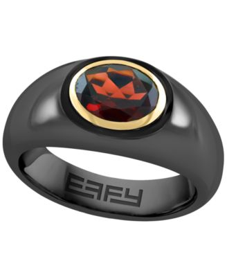 Кольцо EFFY Collection с рубином (2-1/10 ct. t.w.) из титана с 14k желтым золотом