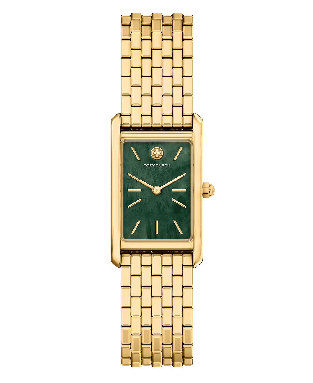 Женские наручные часы Tory Burch Slim Eleanor Gold-Tone 20 мм