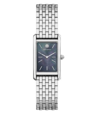 Tory Burch женские наручные часы на стальном браслете Silver Eleanor, 20 мм