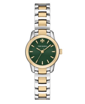 Tory Burch Женские часы Two-Tone Stainless Steel 28mm с логотипом Miller