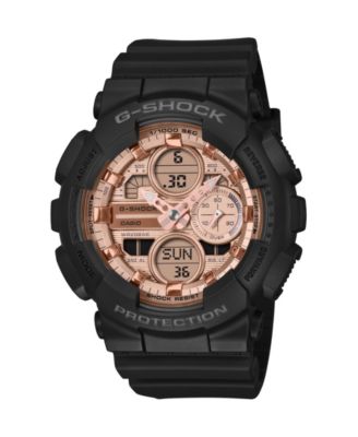 Женские аналого-цифровые часы G-Shock черного цвета, смола, 45,9 мм