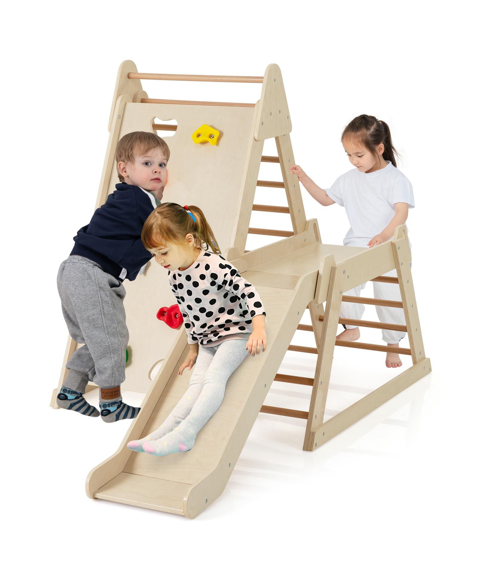 Mecale 3-in-1 игровой комплекс с горкой для детей