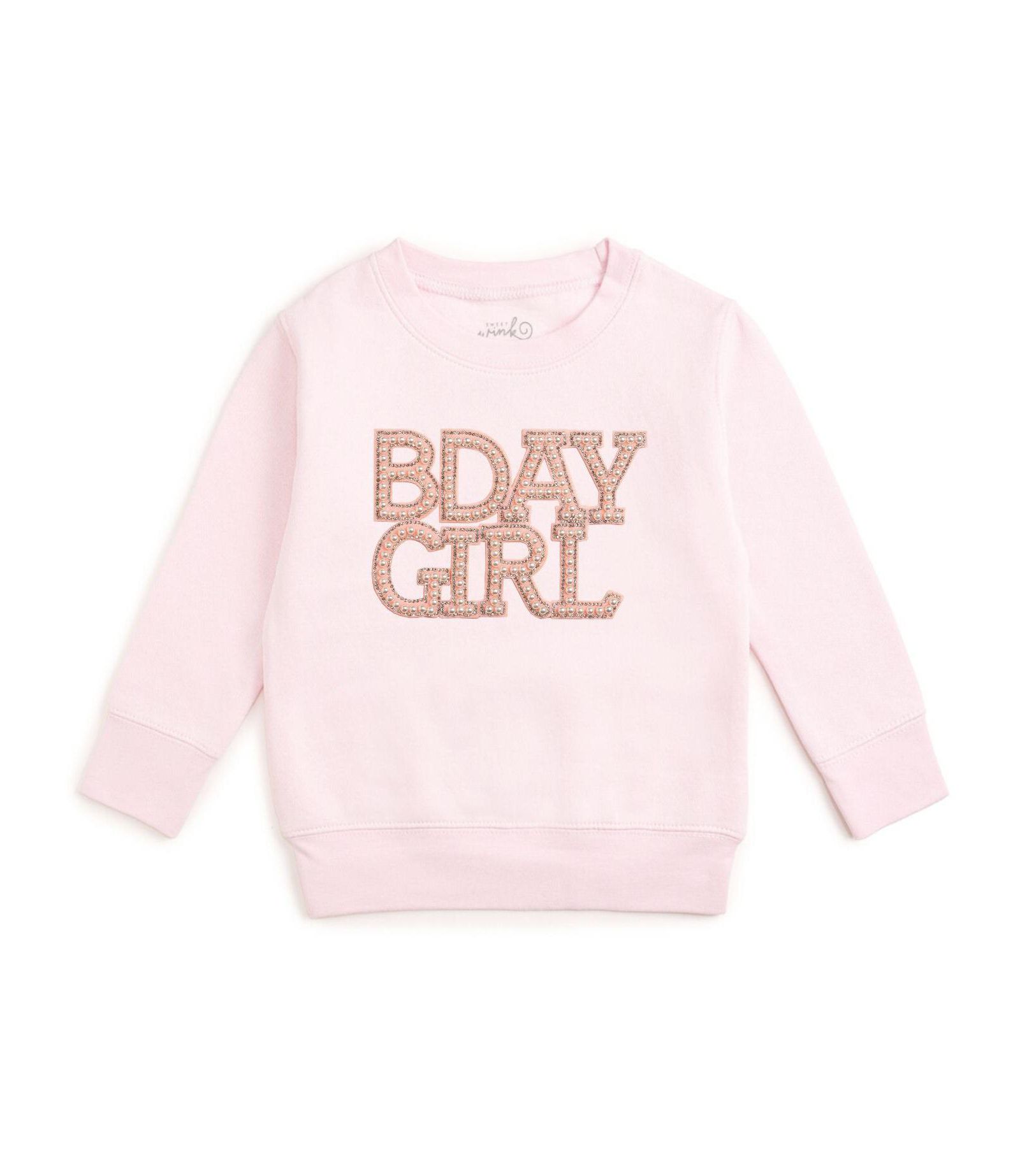 Sweet Wink Детский свитшот Pearl BDay Patch для девочек
