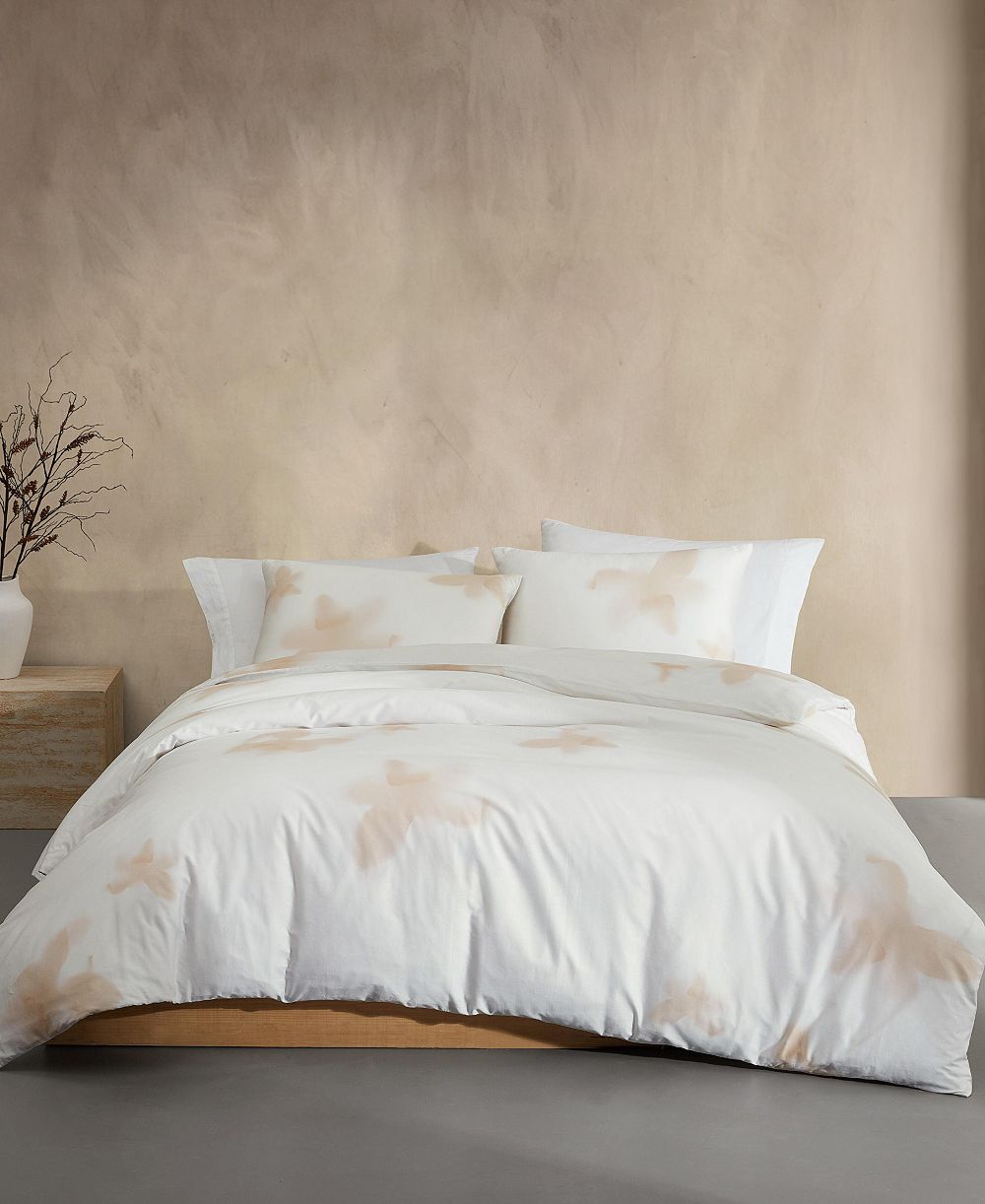 Calvin Klein Liquid Floral 3-Pc. Duvet Cover Set, King