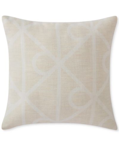 Calvin Klein Декоративная подушка с эмблемой, 20" x 20"