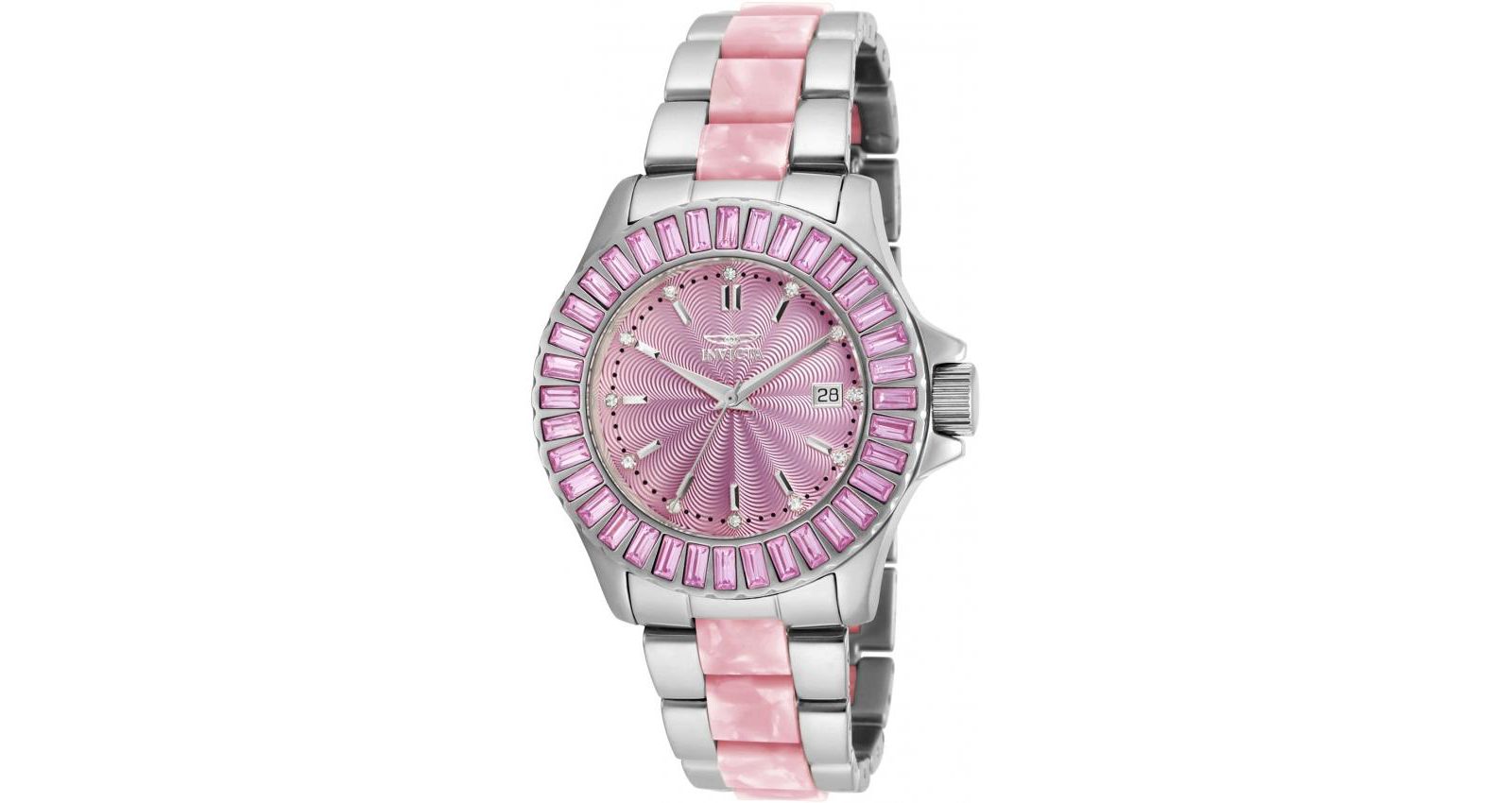 Invicta Women's 18875 Angel Quartz Pink Dial Watch