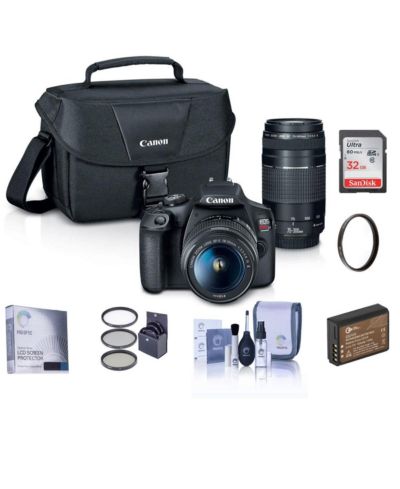 Canon EOS Rebel T7 24.1-Megapixel Wi-Fi DSLR Camera