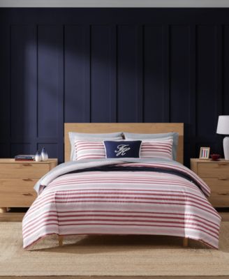 Tommy Hilfiger Комплект из 2-х покрывал Cotton Reversible Mandalay Beach Stripe, Twin