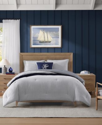 Tommy Hilfiger Tommy Sandbar Stripe Seersucker комплект из 3 предметов для постели, King