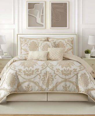 Stratford Park Maddix Floral 7-Pc. Comforter Set, Queen