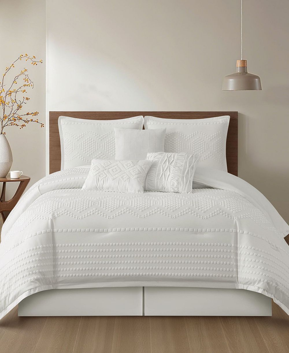 Stratford Park Waverly Geometric 7-Pc. Comforter Set, King