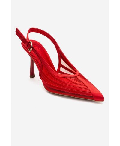 Red satin