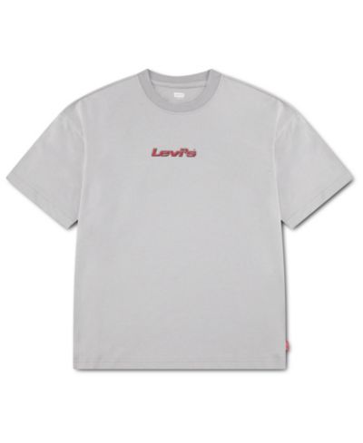 Levi's Детская футболка с принтом Pixelated Bear, короткий рукав