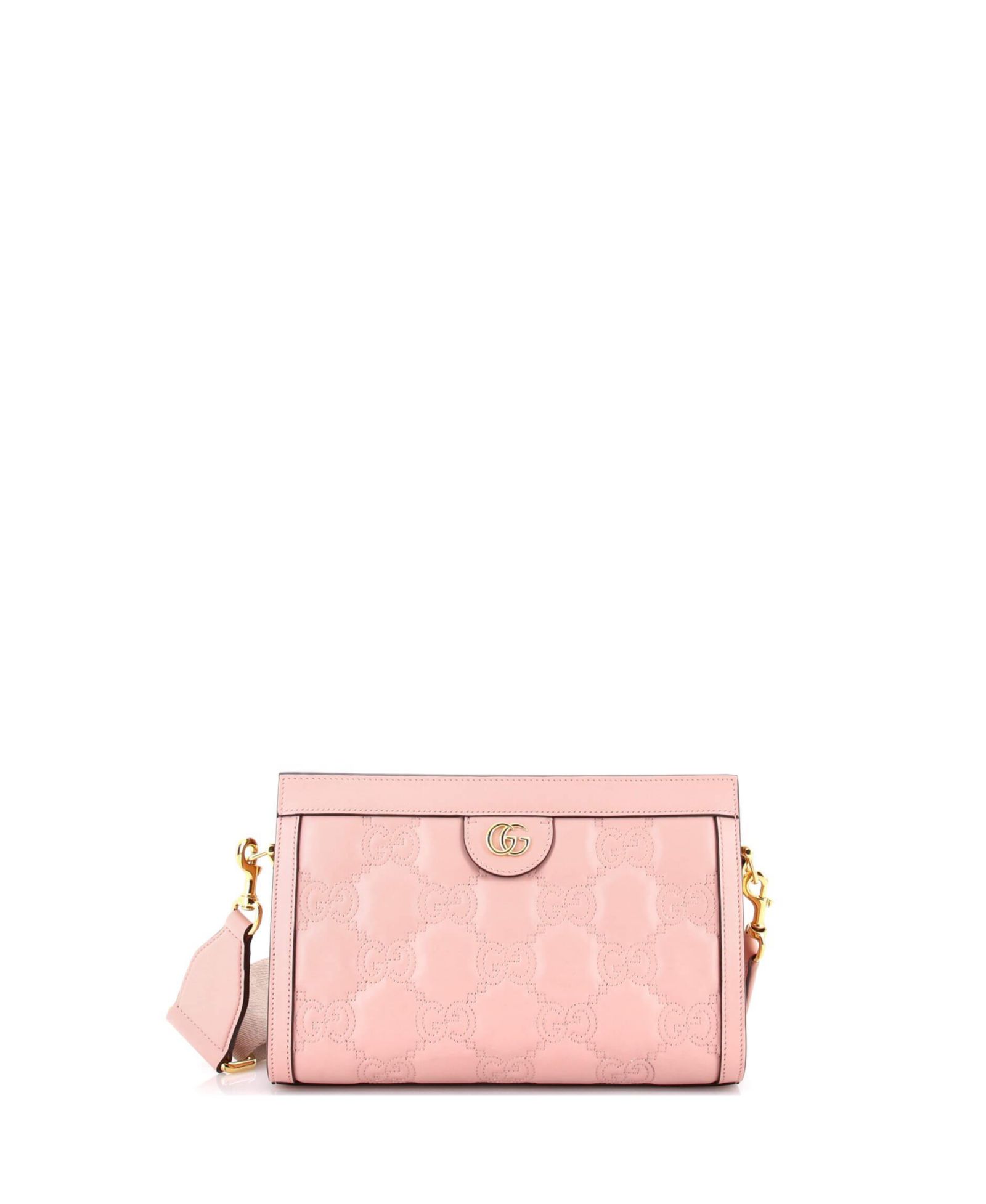 Pre-Owned Gucci Small GG Shoulder Bag GG Matelasse Leather