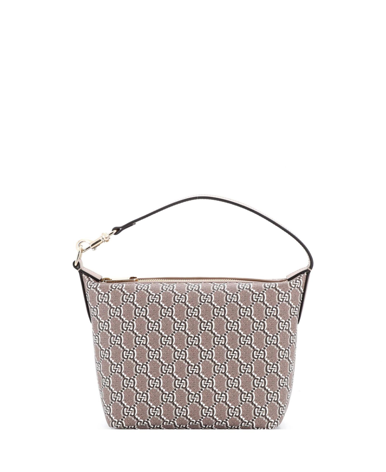 Сумка через плечо Pre-Owned Gucci Super Mini Ophidia Zip GG Shadow Coated Canvas