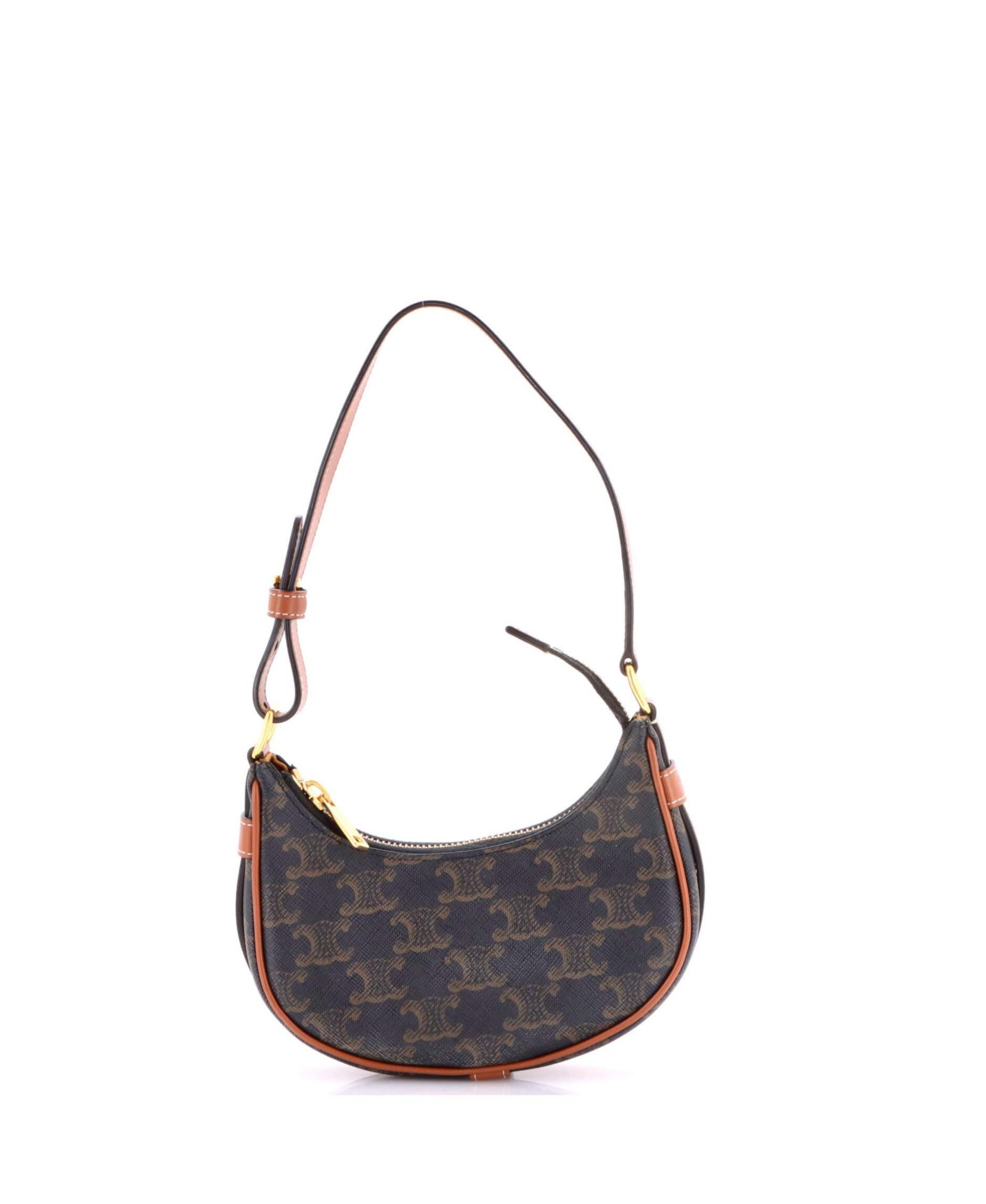 Мини-сумка Pre-Owned Celine Ava Bag Triomphe Coated Canvas