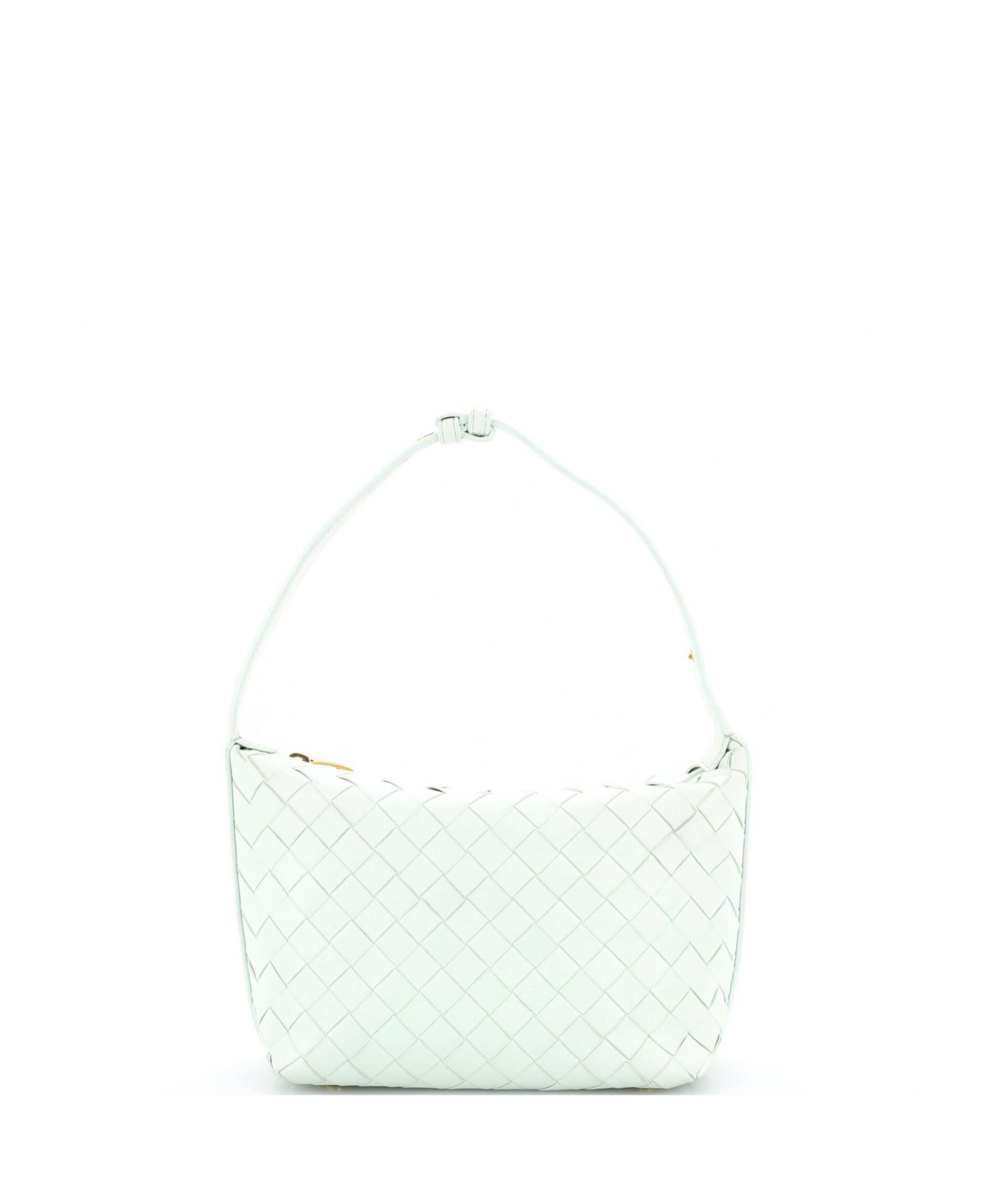 Pre-Owned Bottega Veneta Mini Wallace Shoulder Bag Intrecciato Nappa