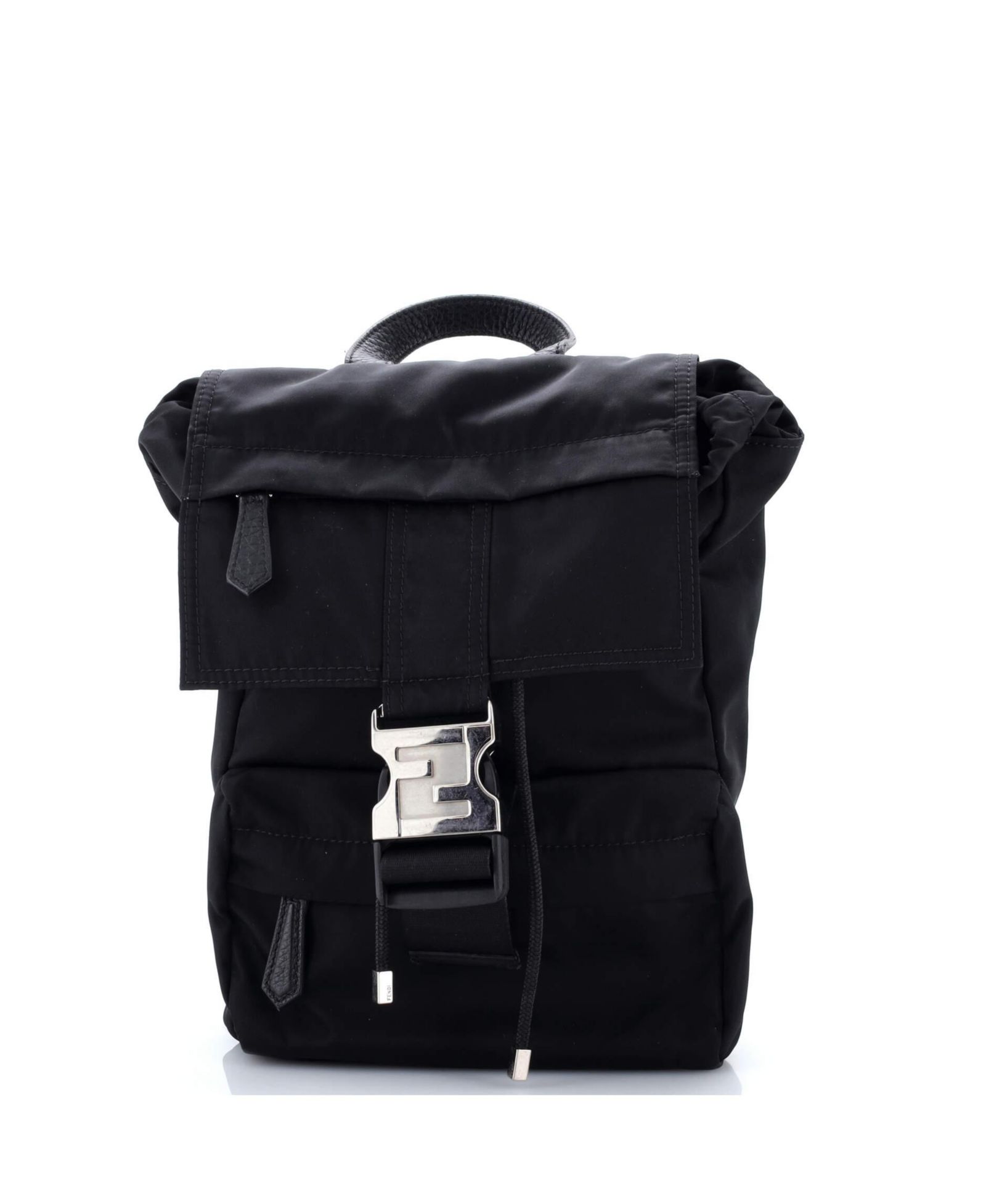 Pre-Owned Fendi Small Fendiness Backpack Nylon