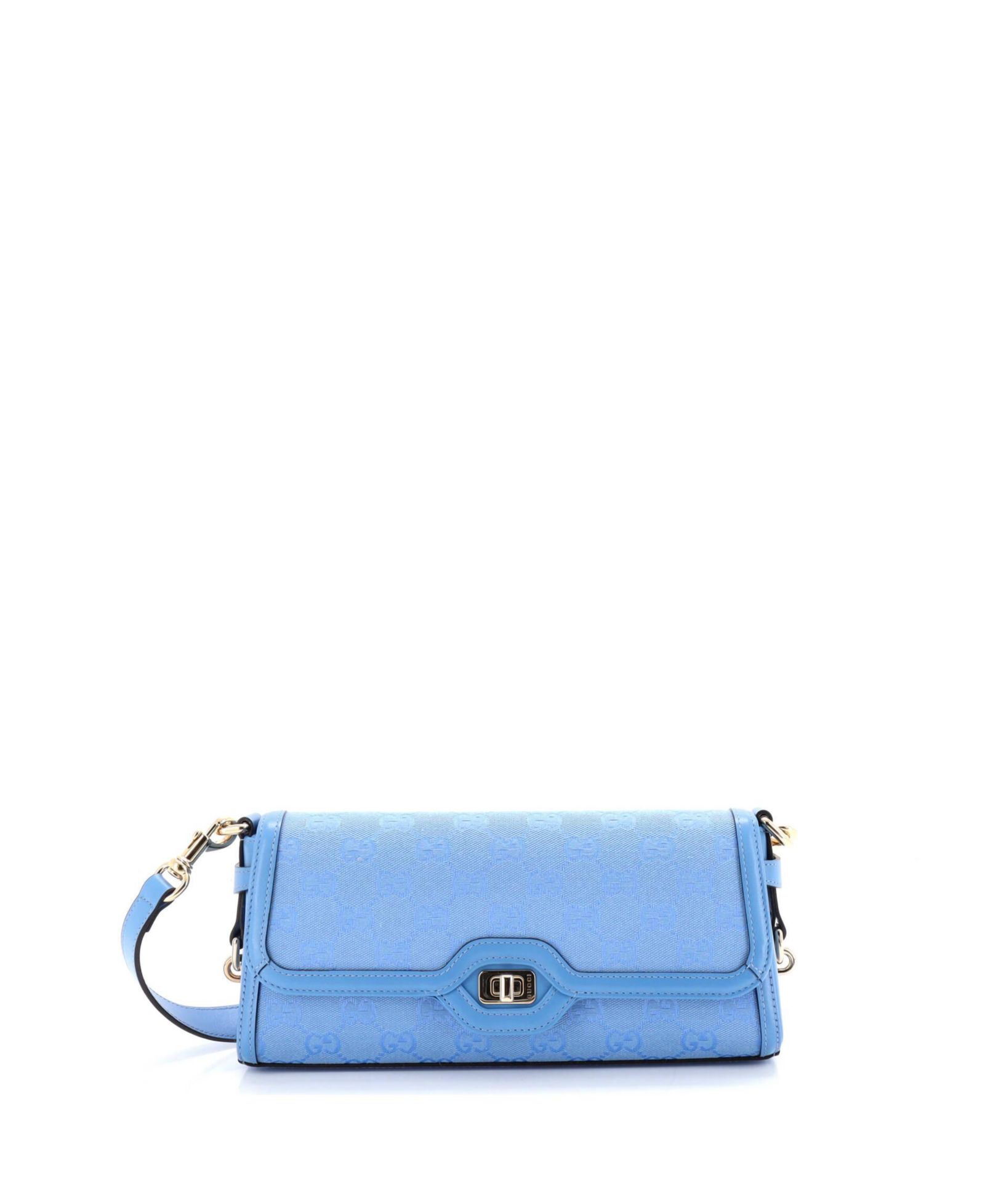 Pre-Owned Gucci Small Luce Shoulder Bag Canvas