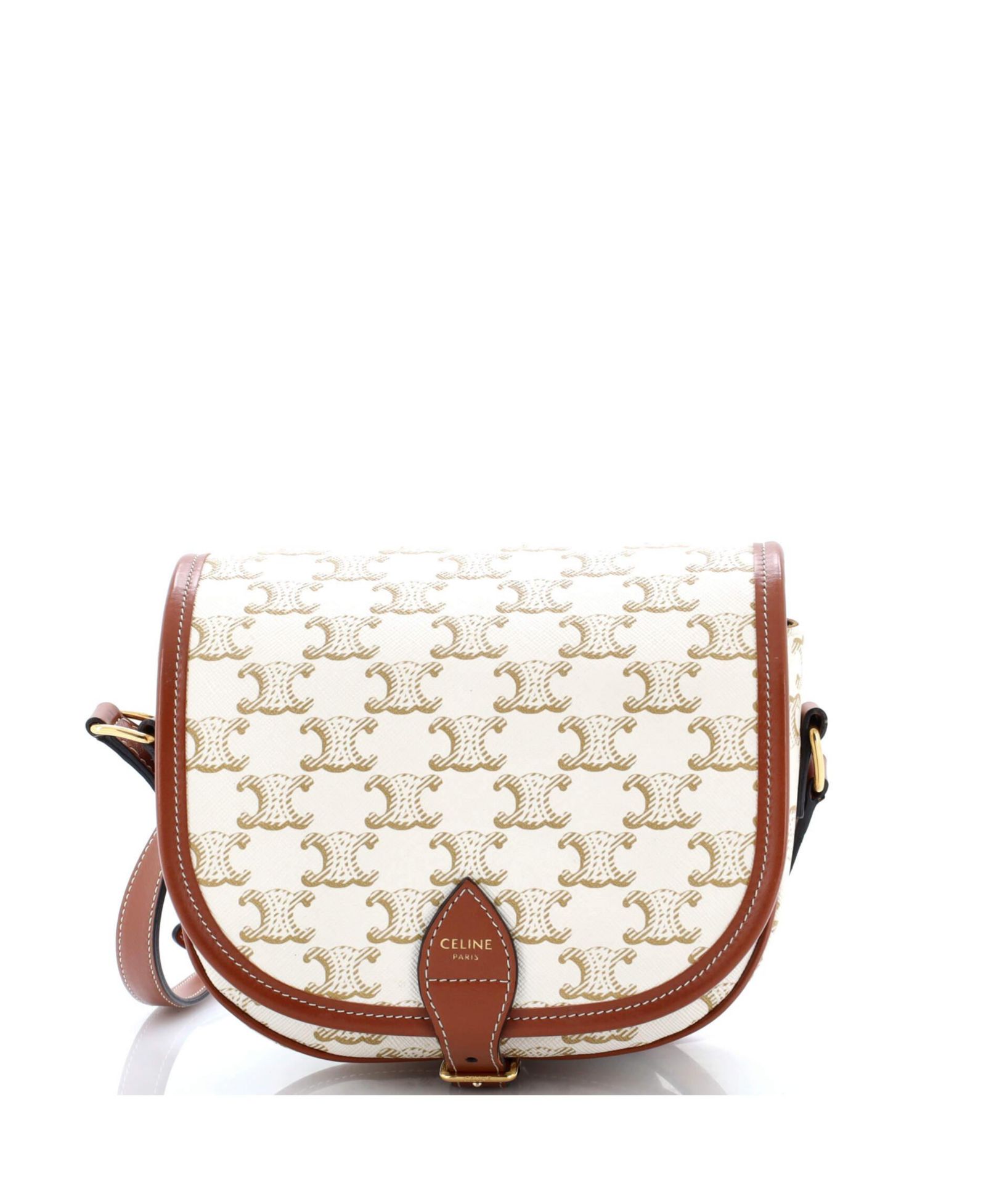 Pre-Owned Celine Medium Folco сумка из покрытого холста Triomphe