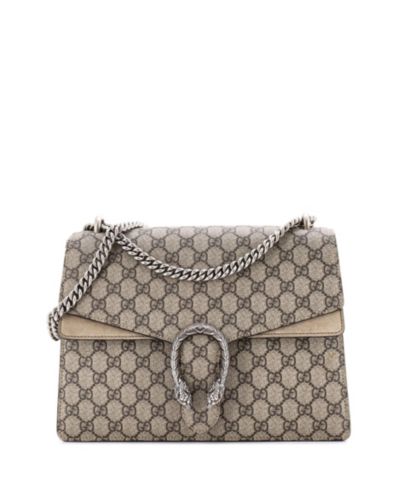 Сумка Gucci Medium Dionysus Bag GG Coated Canvas Pre-Owned