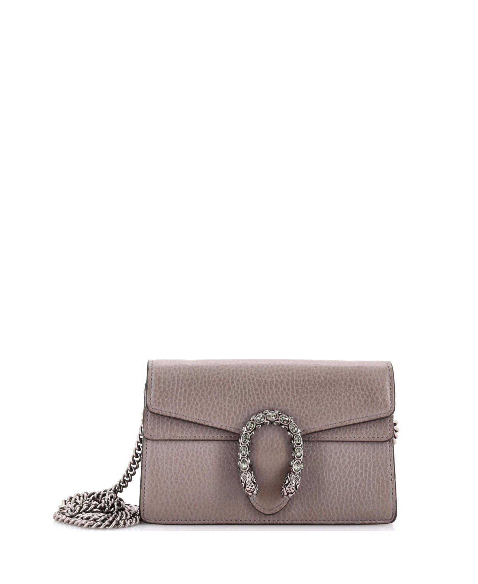 Pre-Owned Gucci Super Mini Dionysus Bag Leather