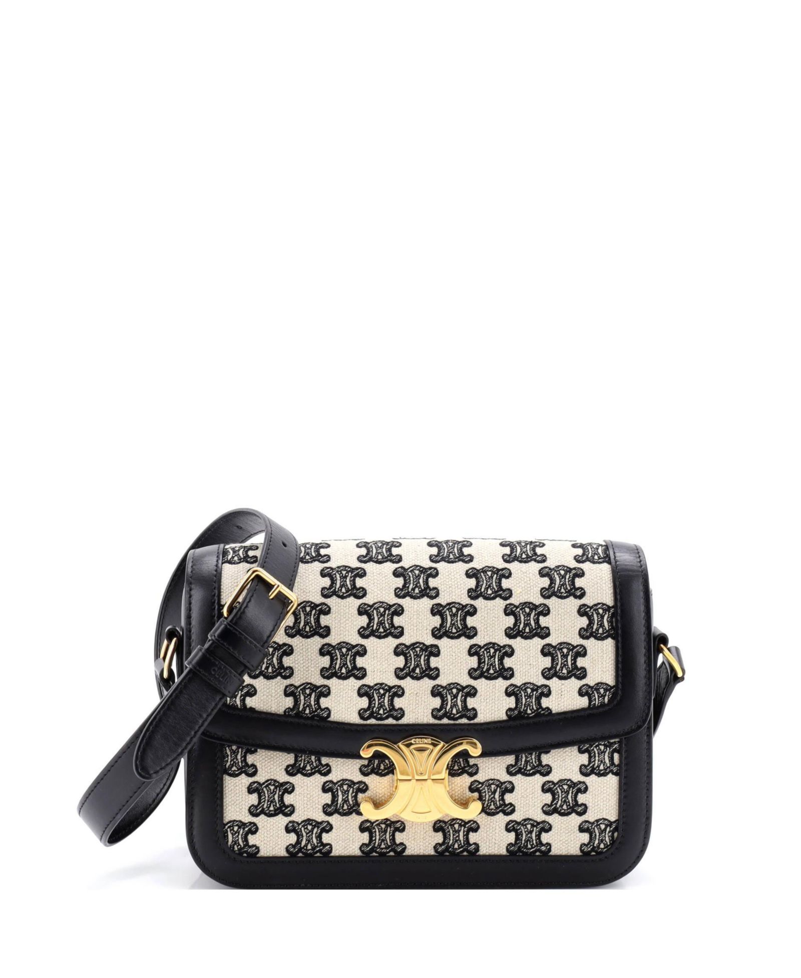 Celine сумка через плечо Triomphe Medium из Canvas (Pre-Owned)