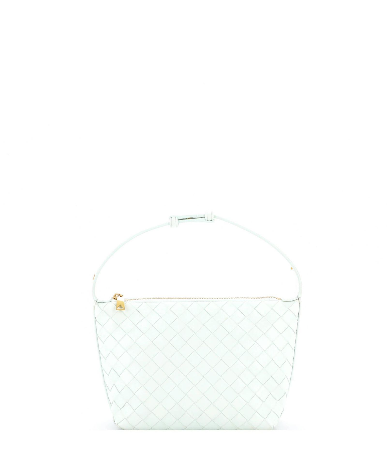 Pre-Owned Bottega Veneta Mini Wallace Shoulder Bag Intrecciato Nappa