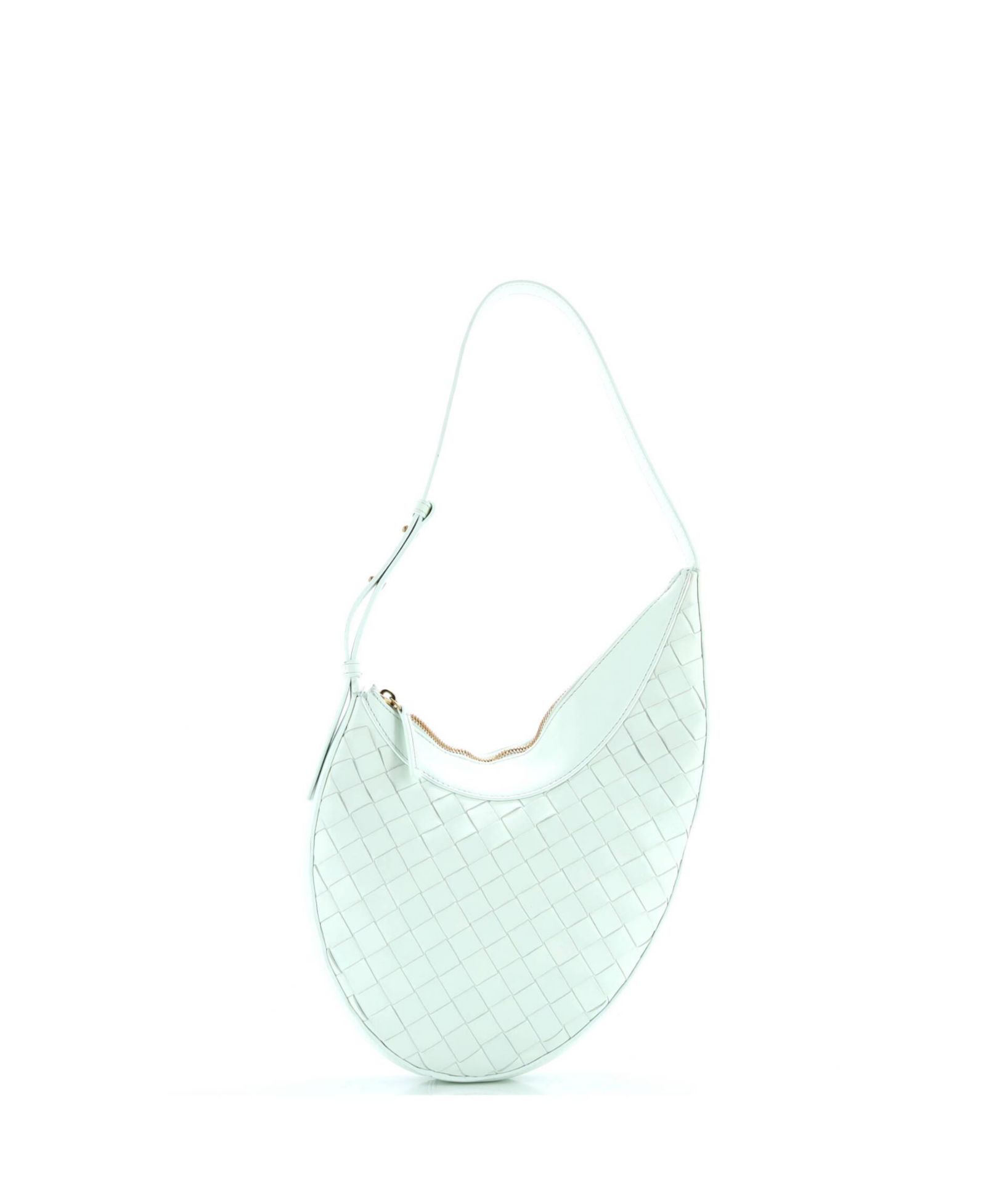 Pre-Owned Bottega Veneta Small Drop Shoulder Bag Intrecciato Nappa