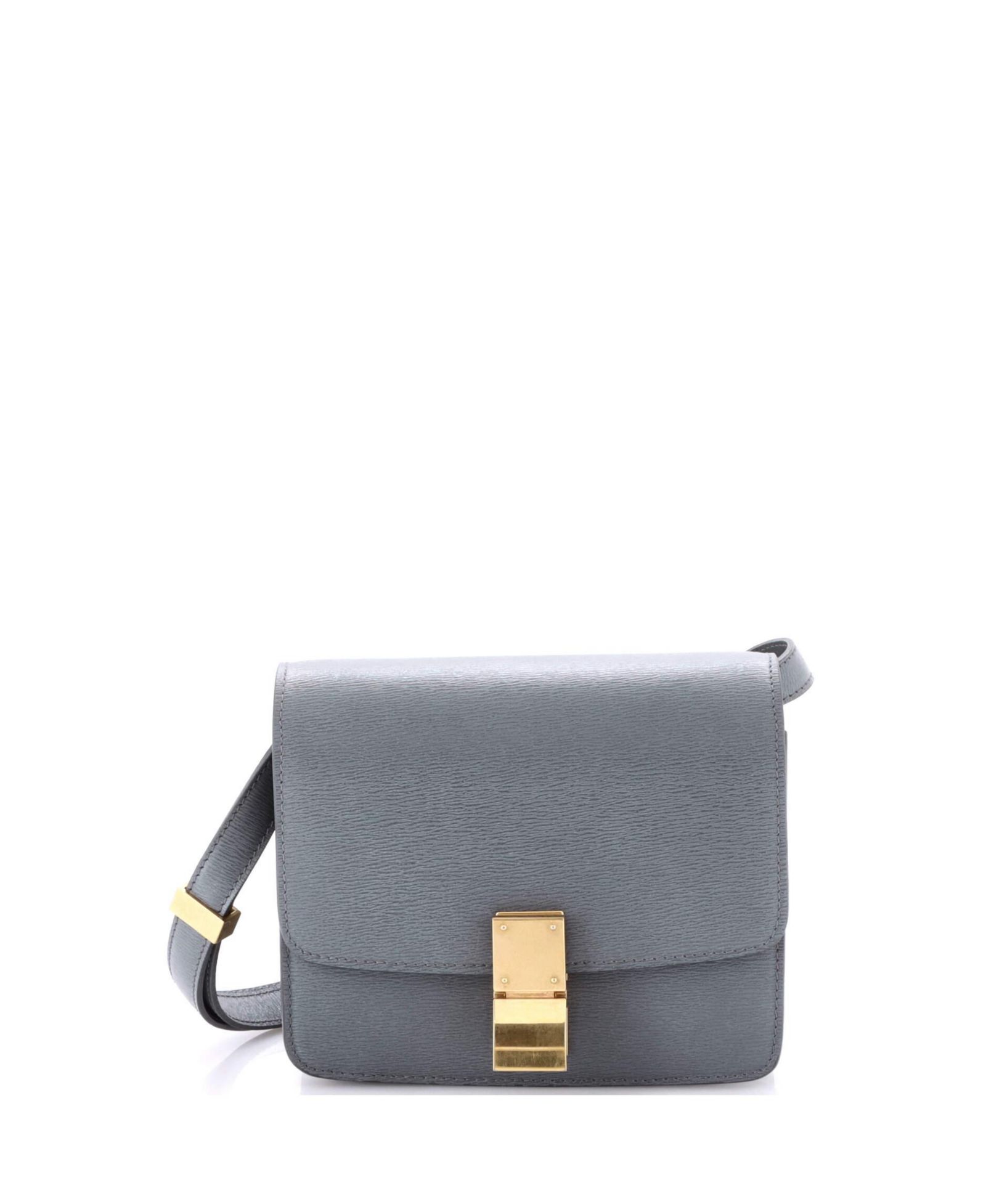 Подержанная сумка Celine Teen Classic Box из зернистой кожи