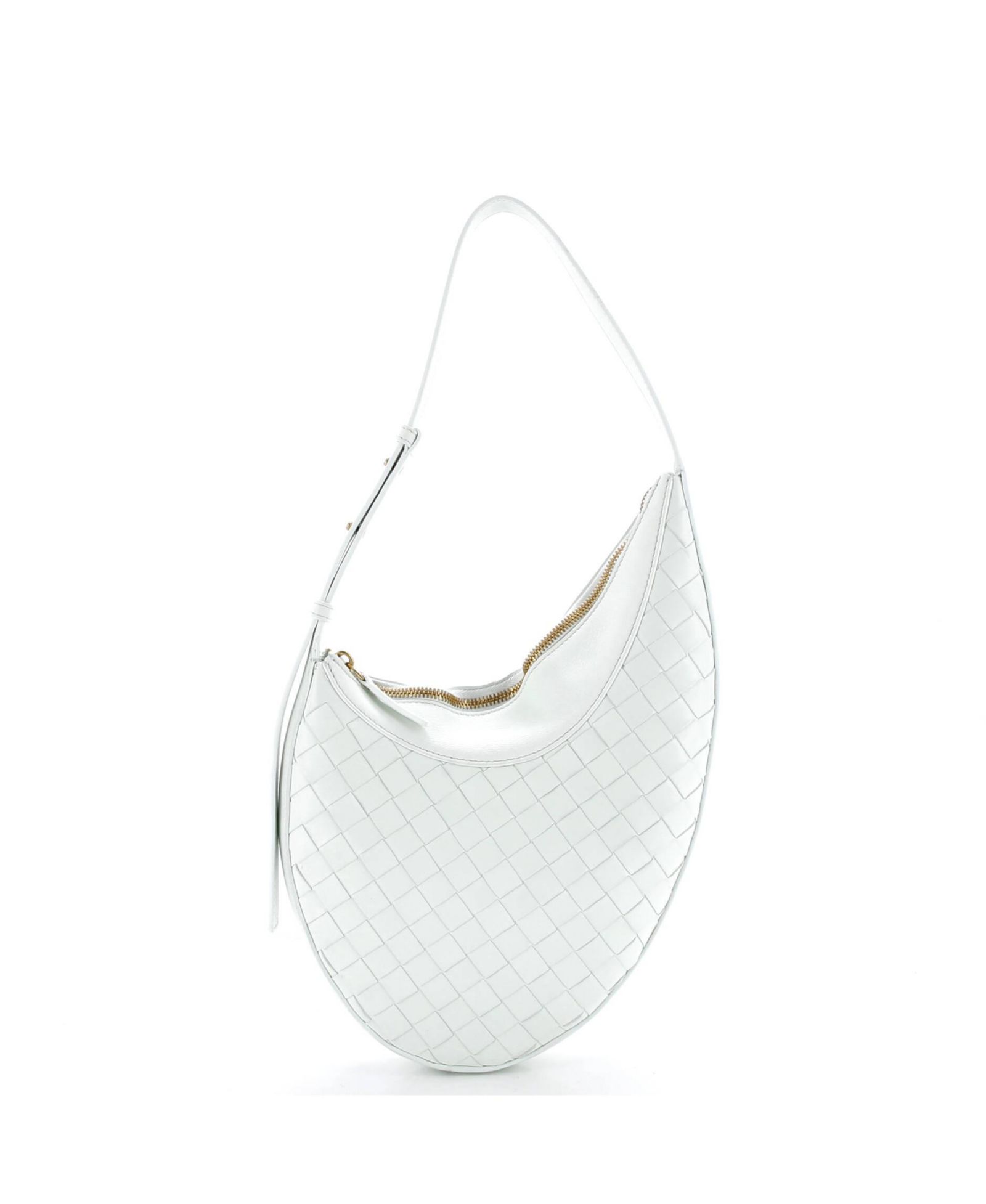 Pre-Owned Bottega Veneta Small Drop Shoulder Bag Intrecciato Nappa
