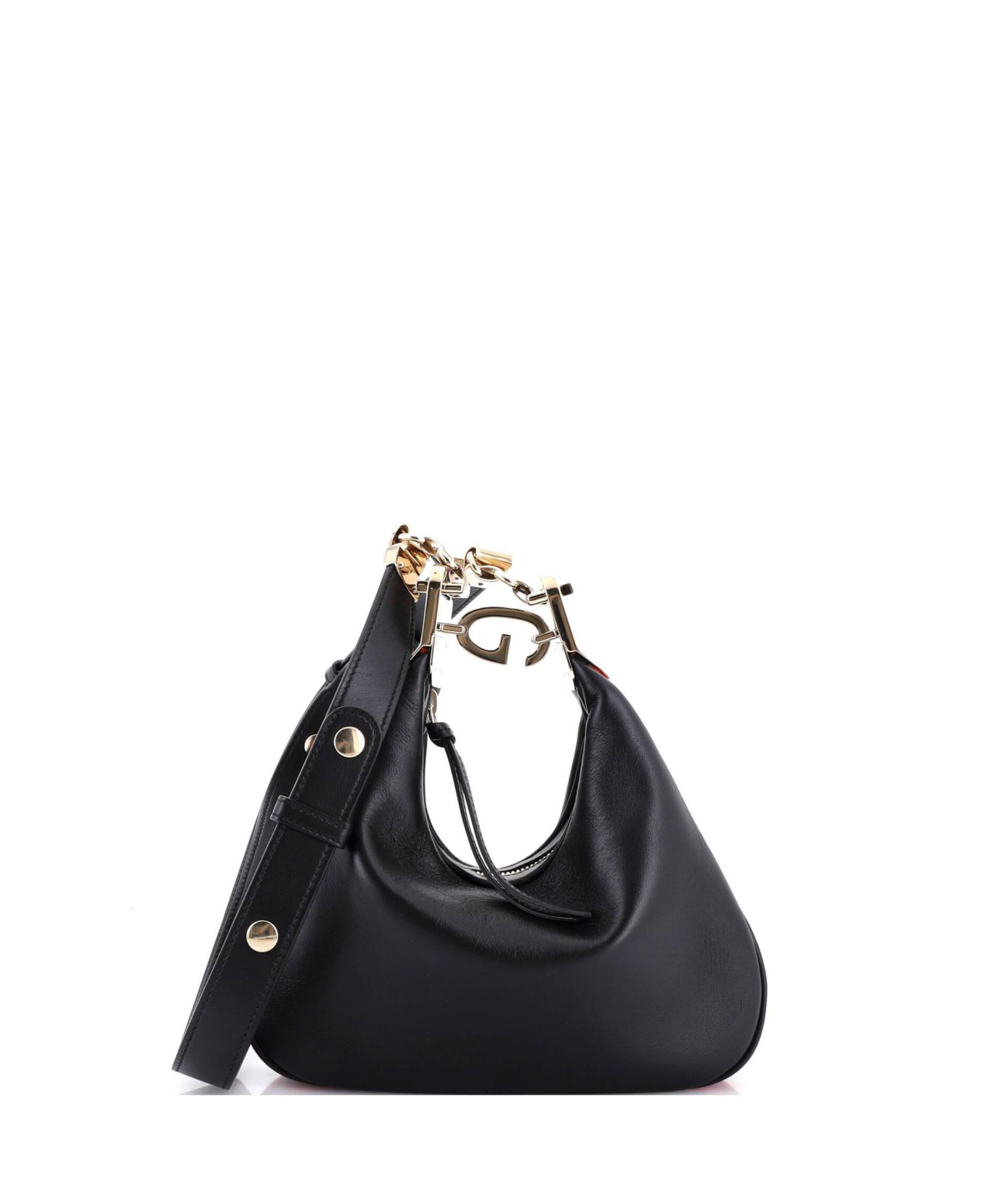 Сумка через плечо Gucci Small Attache кожаная Pre-Owned