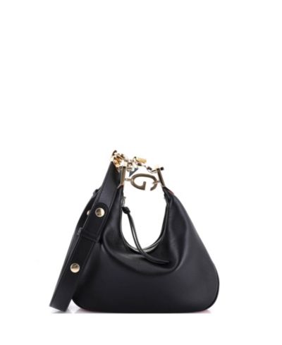 Сумка через плечо Gucci Small Attache кожаная Pre-Owned