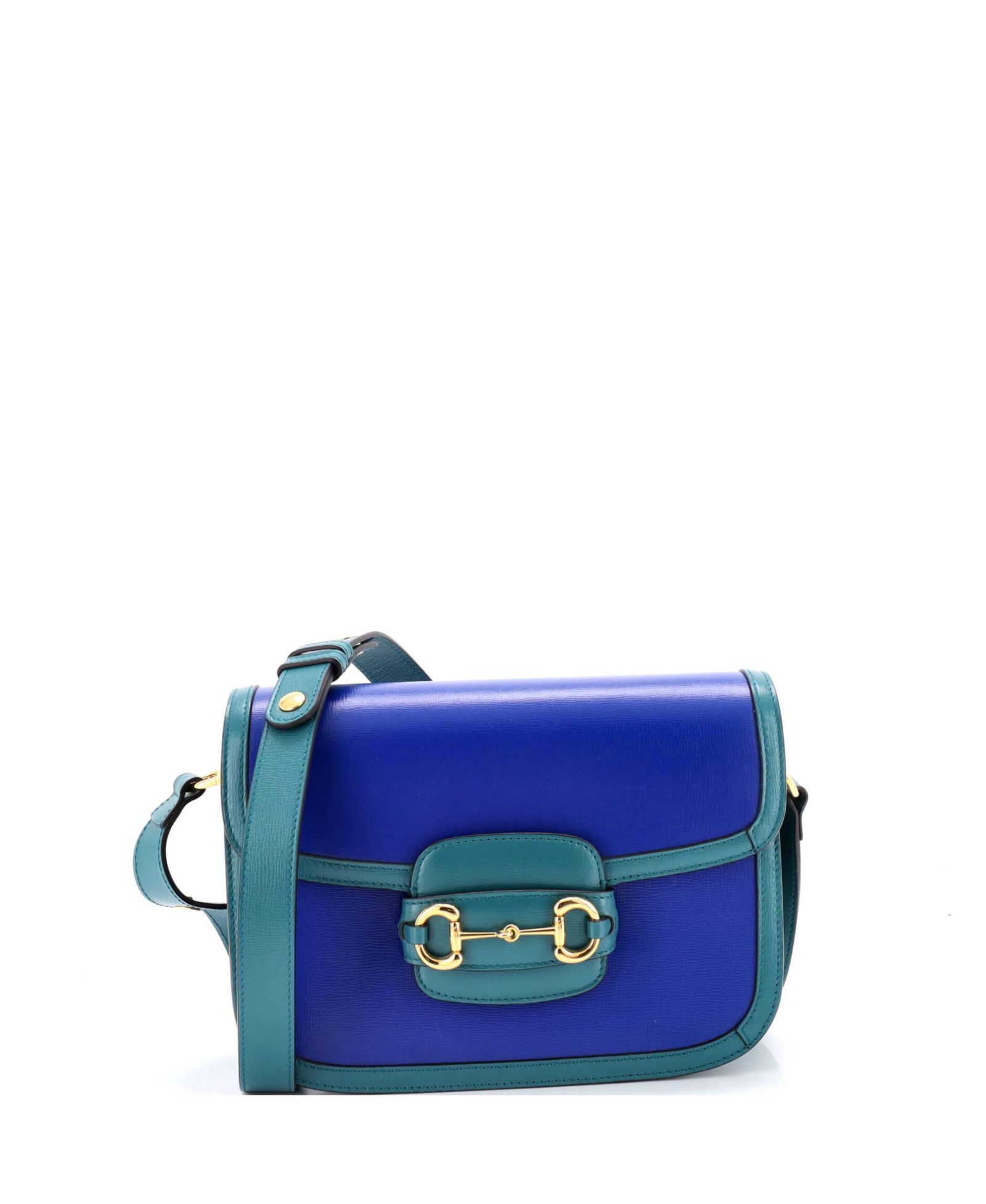 Gucci Shoulder Bag Small Horsebit 1955, кожаная, б/у
