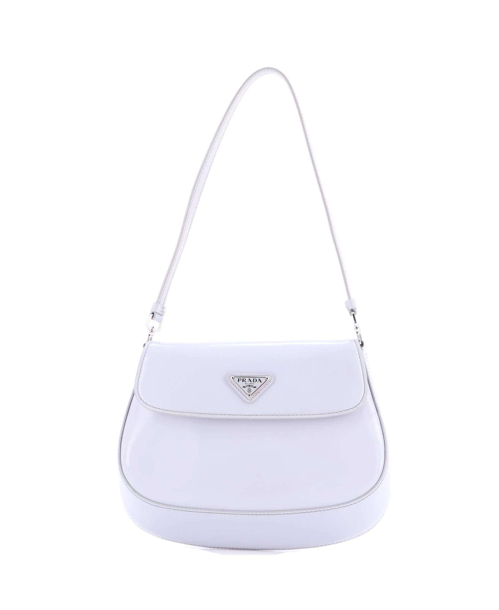Сумка через плечо Prada Small Cleo Flap Spazzolato Leather