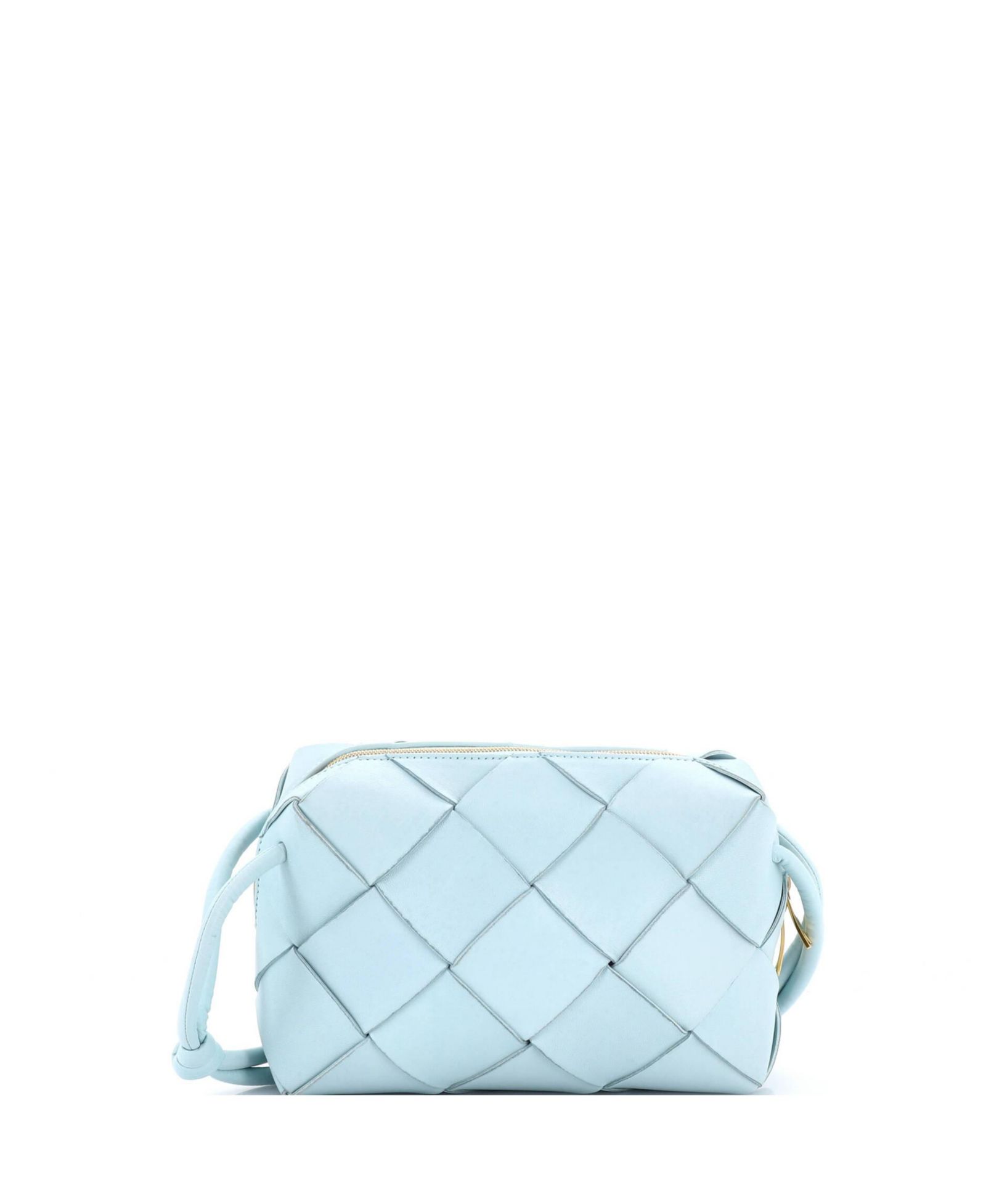Сумка через плечо Bottega Veneta Small Cassette Camera Maxi Intrecciato из кожи