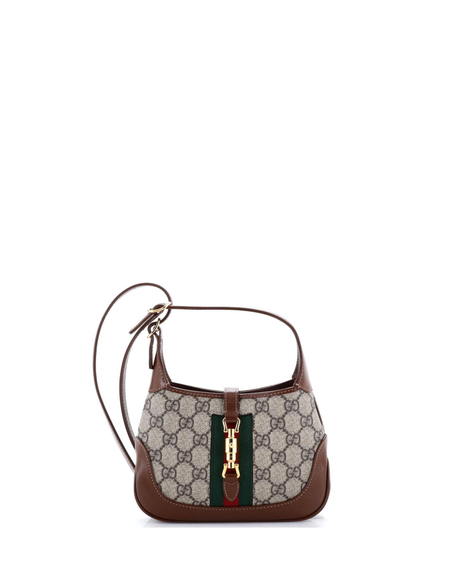 Pre-Owned Gucci Mini Jackie 1961 Hobo GG Coated Canvas