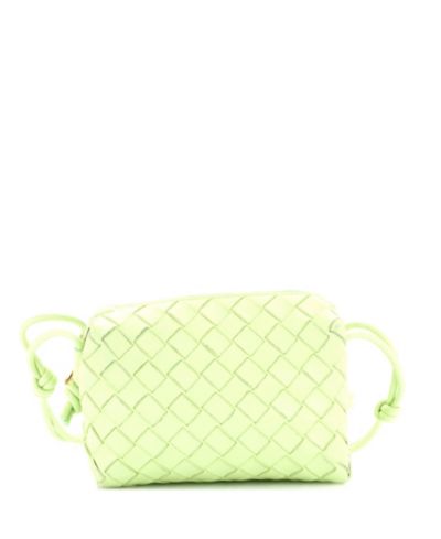 Мини сумка Bottega Veneta Loop Crossbody Intrecciato Nappa Pre-Owned