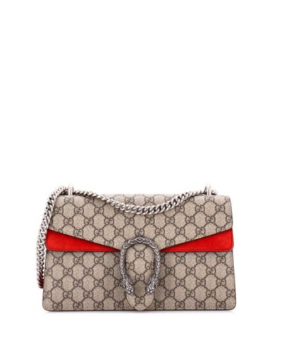 Pre-Owned Gucci Small Dionysus Bag GG Coated Canvas