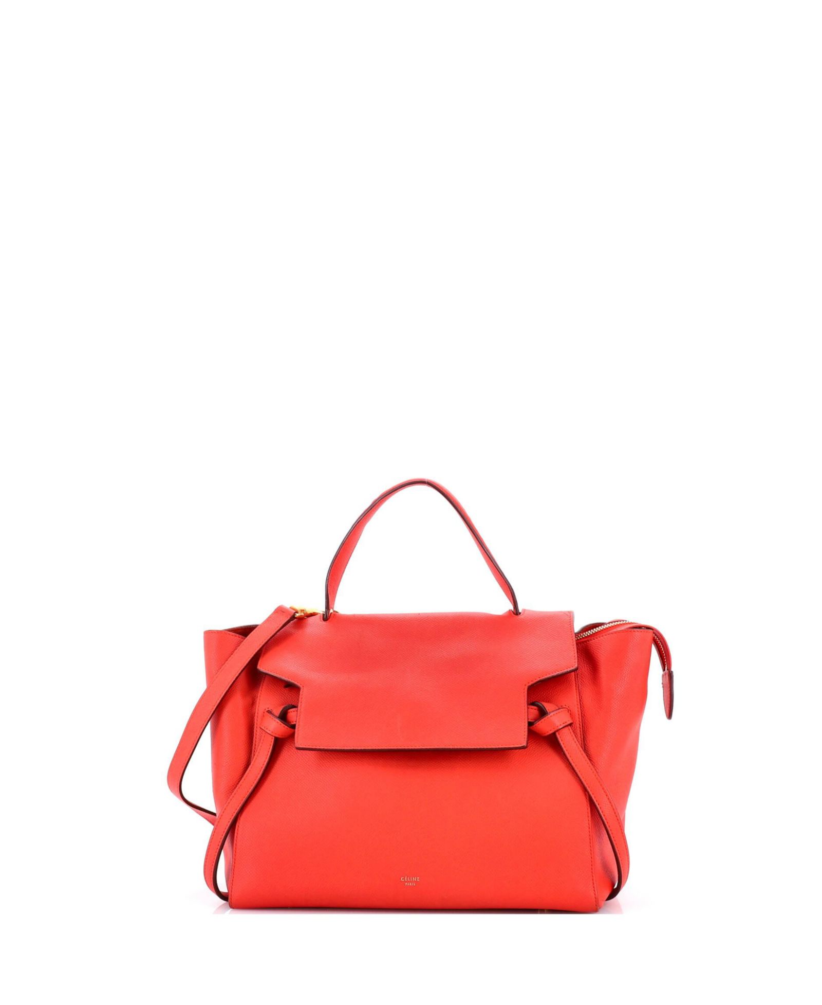 Pre-Owned Celine Mini Belt Bag Textured Leather