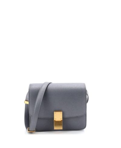 Celine сумка Teen Classic Box из зернистой кожи Pre-Owned
